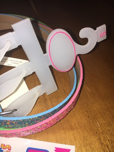 Beautiful Sz S 6 6x Candy Colored Lot 3 Belts Nwt + Justice Stickers  Easter