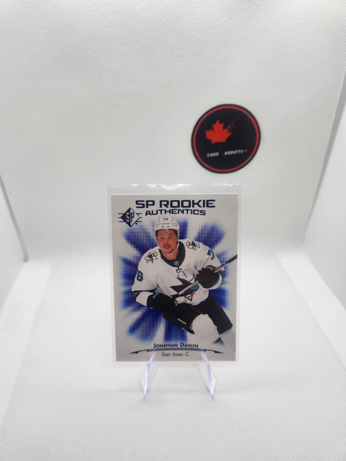 2021-22 SP Retail Blue Rookie Authentics # 112 Jonathan Dahlen