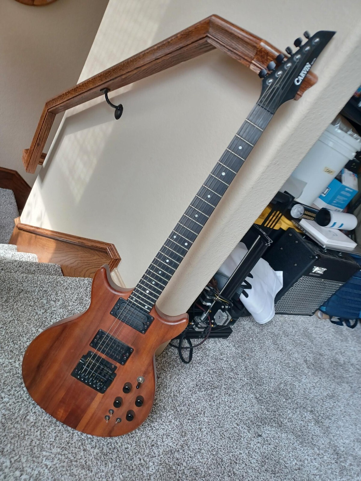 Carvin DC150 Koa Electric Guitar (1990s RARE)