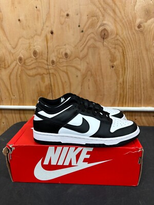 Size 9W - Nike Dunk Low Panda Black White W - Slightly Worn - VHFGBVKX96