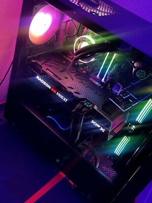 High-end gaming pc full setup