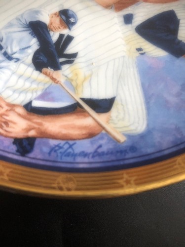 1992 The Hamilton Collection The Legendary ~Mickey Mantle~ The Best Of Baseball