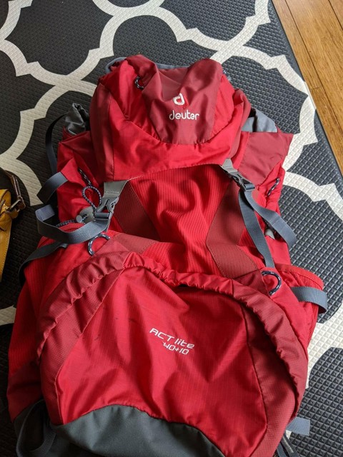 deuter kangaroo backpack