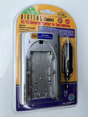 NOS Digital Concepts AC/DC Universal Charger for Sony Batteries (CH-3450/SON)