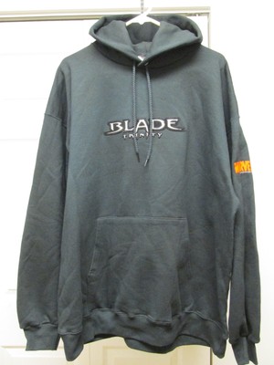 MARVEL BLADE TRINITY 2004 WESLEY SNIPES NEW VINTAGE 2XL FILM CREW PROMO HOODIE