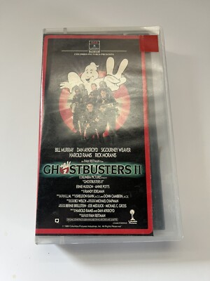 Ghostbusters 2 Vhs Pre Owned Bill Murray Dan Aykroyd Hard Case