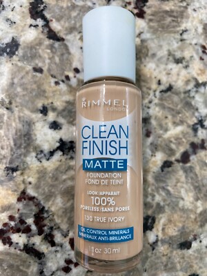 Rimmel Clean Finish Matte Foundation 100% Poreless *You Choose Color*
