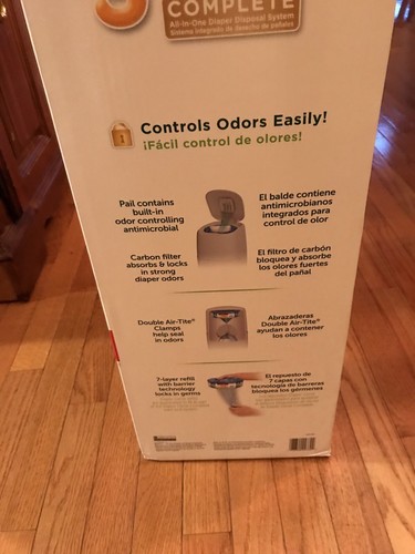 Playtex Diaper Genie Complete Assembled Diaper Pail with Odor Lock Technology