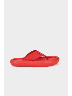 

STELLAMCCARTNEY Женские красные шлепанцы на платформе без застежек с носками Air Slide, Красный, 800361N0229
