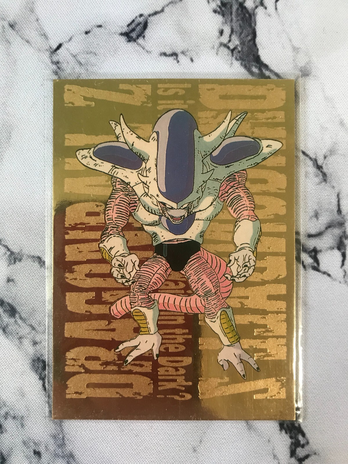 1999 Dragon Ball Z Frieza Gold Foil Card G-10 JPP/AMADA 1999 Dragon Ball Z Frieza Gold Foil Card G-10 JPP/AMADA