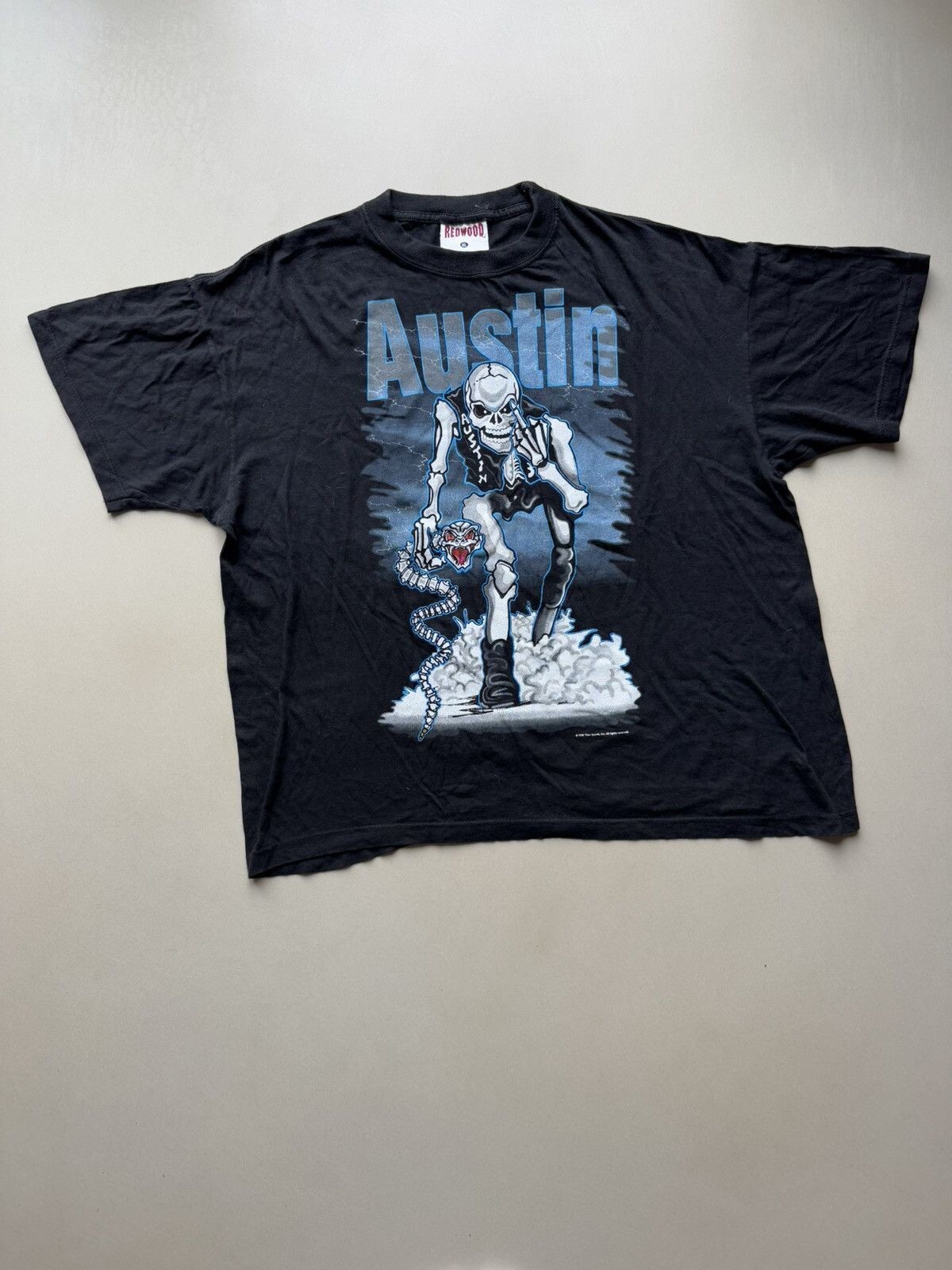 トップス THE BONEZ Damaged Skate Tee XL vintage THE BONEZ Damaged Skate Tee XL vintage - メルカリ