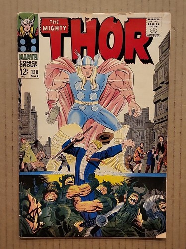 Thor #138 Marvel 1967 VG- | eBay