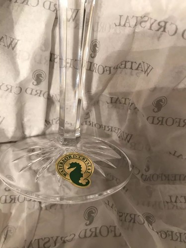 New In Original Box Waterford Lismore 7 3/8” Tall Claret Crystal Wine Glass