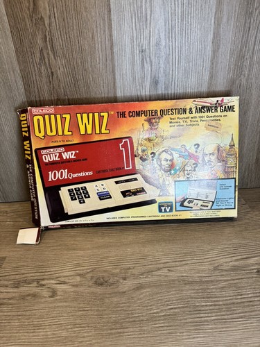 Vintage 1970's Quiz Wiz The Computer Question And Answer
