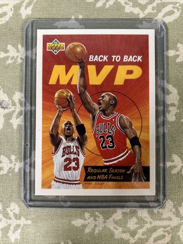 ＠NBA ブルズ コメモラティブカード (UPPER DECK 1992) Michael Jordan upper deck 1992 card #176 NBA Basketball
