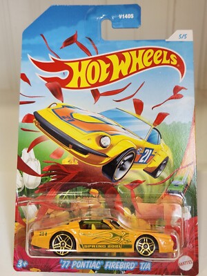 Hot Wheels 77 PONTIAC Firebird T/A GRP82-K5104B V1405 Spring 2021 