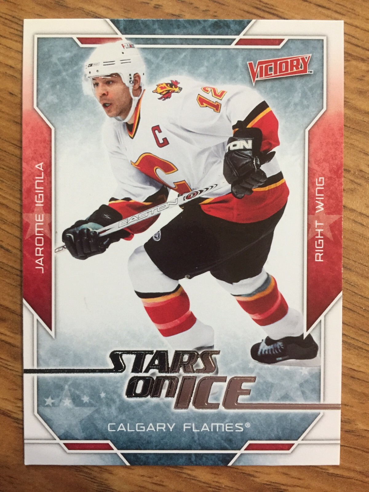 NHLカード 07 08 Upper Deck JAROME IGILINA Victory Stars On Ice Hockey