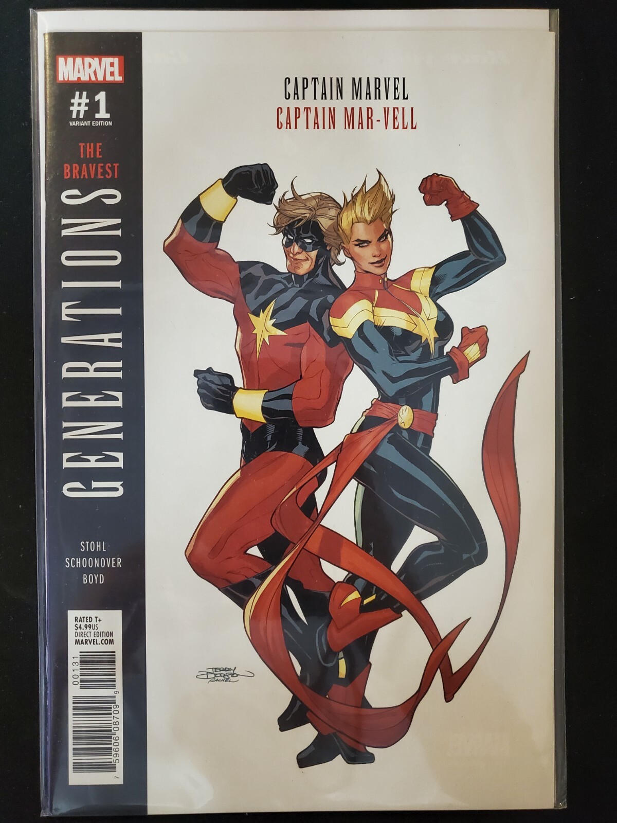 Generations: Bravest Captain Marvel/Captain Mar-Vell #1 Var