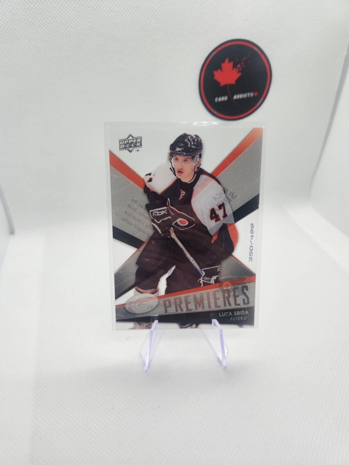2008-09 UD ICE LUCA SBISA RC /499 Ice Premieres #156 Rookie Upper Deck Canucks