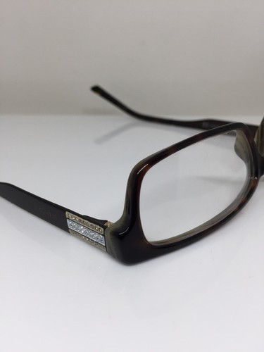 Pre-owned Gucci Gg 2939 Eyeglass Gg 2939/strass C. Njj Tortoise & Brown W/ Rhinestones In Clear Demo Lenses