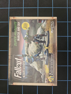 Modiphius Entertainment Fallout Wasteland Warfare Super Mutants Marcus Lily NIB