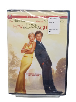How to Lose a Guy in 10 Days (DVD, 2003, Full Frame) NEW