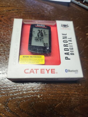 CatEye Padrone Digital Wireless Bluetooth Cycling Computer - CC-PA400B - Black