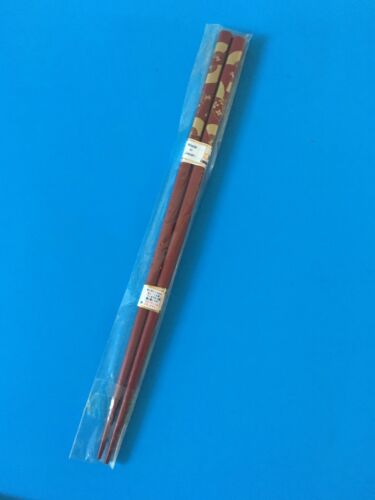 Japanese Lacquer Chopsticks Gold SENSU Fan Made in Japan