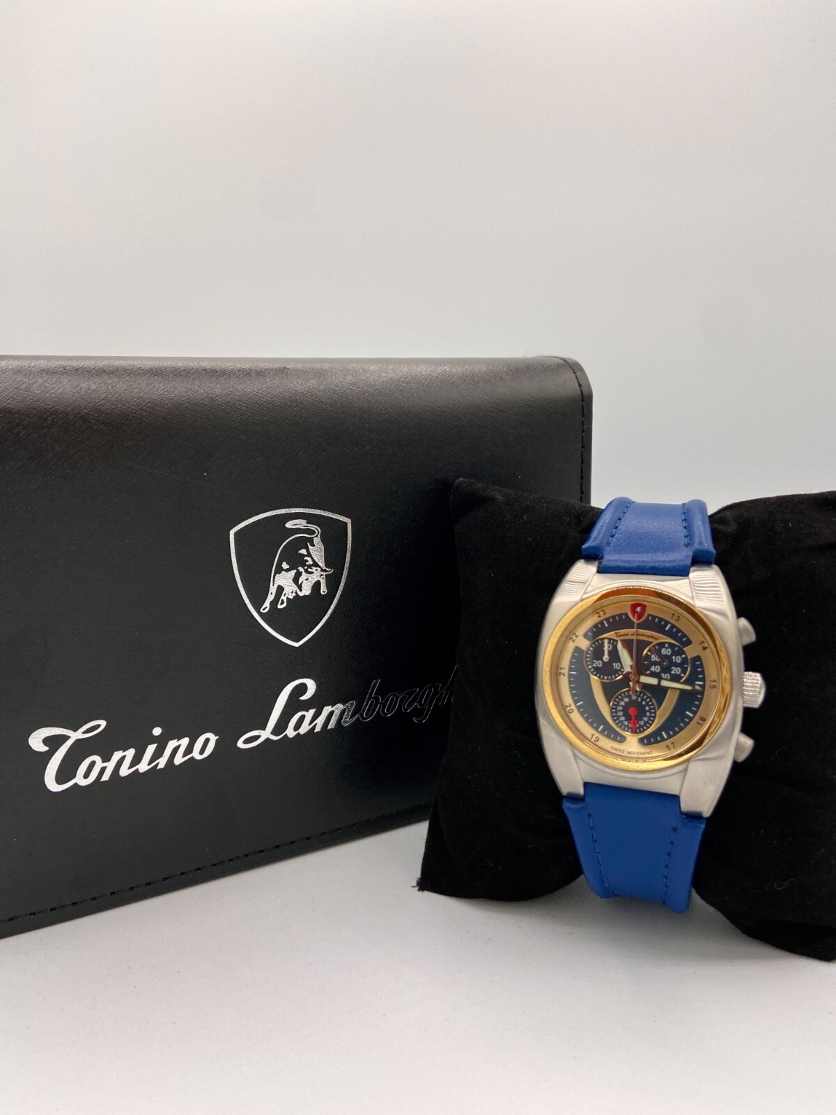 Tonino Lamborghini ゴールド クロノグラフ 型腕時計 Tonino Lamborghini Two Tone Watch - 18k Gold & Stainless
