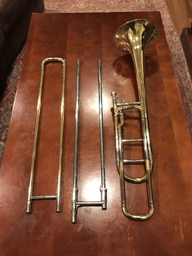 Vincent Bach Stradivarius Model 42 Trombone w/ F Attachment - Needs Repair