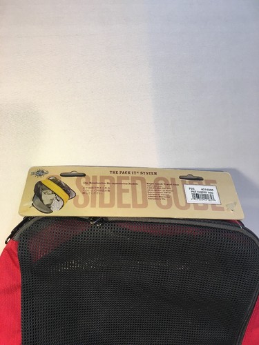 Eagle Creek Pack-It System 2-Sided Cube Two-Way Zippers 14” x 10” NEW