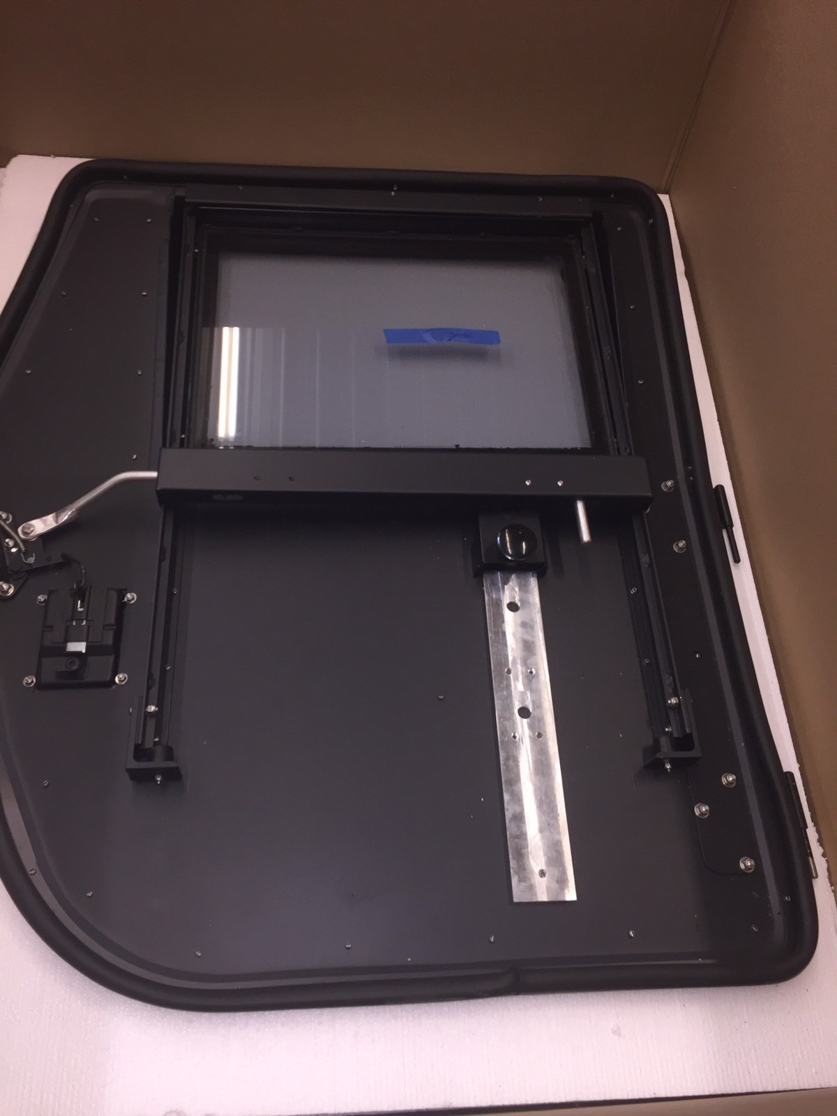 NEW BLACK MILITARY HUMVEE X-DOORS - 4 HARD DOORS - M998 HMMWV M1038 M1025