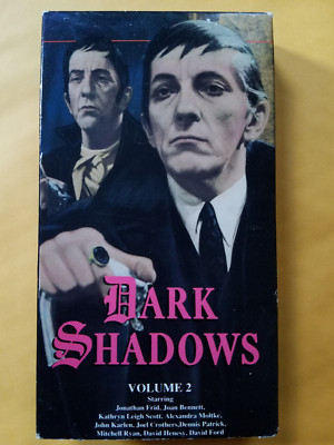 Dark Shadows Volume 2 VHS 1989 TV Horror Black & White 60s