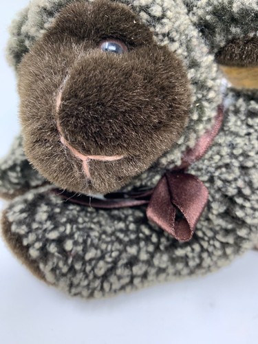 Gray Black Lamb Sheep “Pebble” Easter Spring Russ Berrie Heartcraft Collection