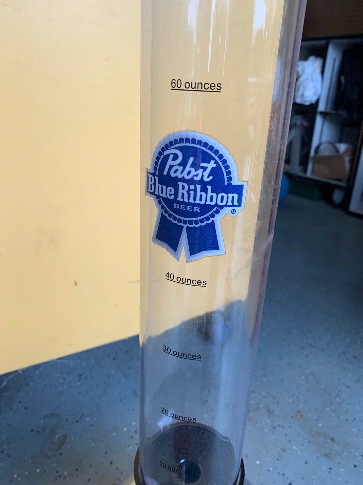 100oz PBR Beer Football Helmet Beer Tower Dispenser Tap Party Pitcher Pint