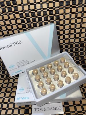 Viviscal Professional Hair Growth Supplement 120 Tablets 2x60 pack exp. 12/2023