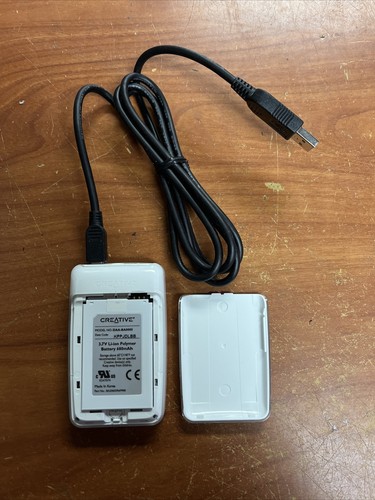 Creative ZEN Micro (4GB) Digital Media MP3 Player Blue & White PARTS ONLY