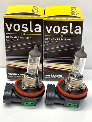 2x- Vosla H11 Off-Road Lamp Bulbs 12V 65W Super Bright PGJ19-2
