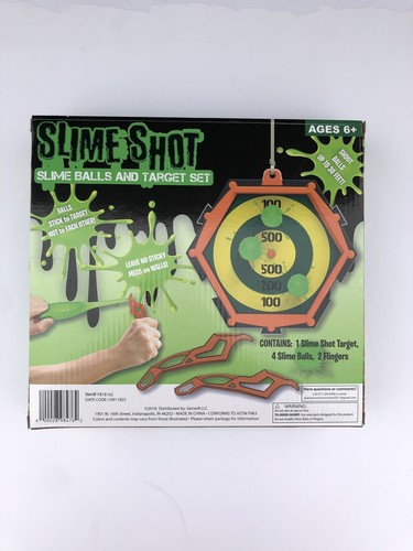 Slime Shot - Slime Balls And Target Set