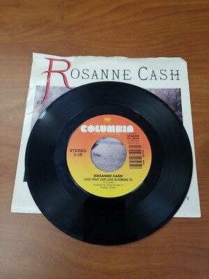ROSANNE CASH Don't Want to Spoil the Party Look What Our Love Is Coming To 7'' 45