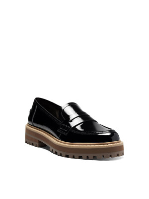 

VINCE CAMUTO Женские черные лоферы Penny на платформе 1 дюйм Mckella на каблуке 9,5 м, Черный, VC-MCKELLA