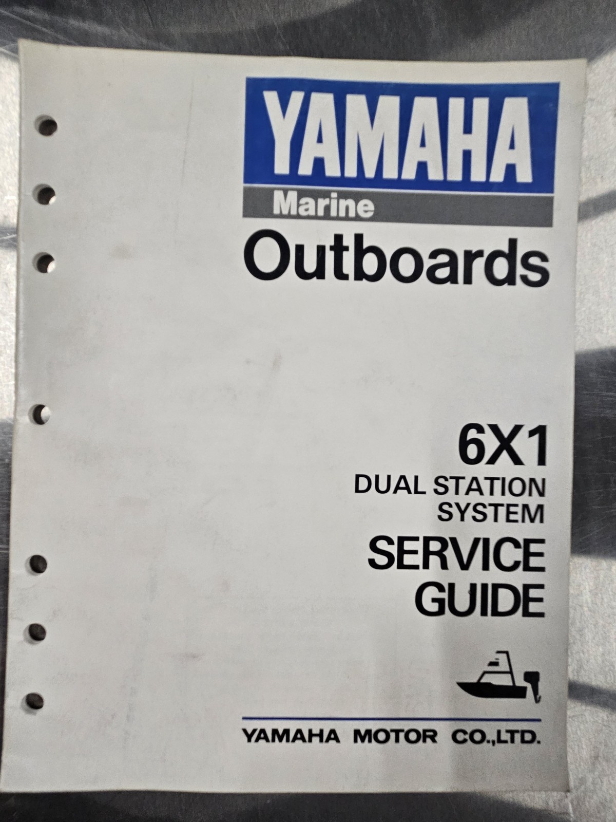 294036 Yamaha 6X1 Dual Station System Service Guide Manual 1989