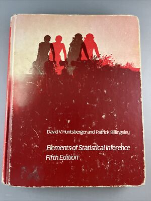 Elements of Statistical Inference by Patrick Billingsley and David V....