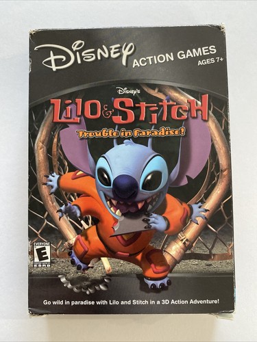 Lilo & Stitch: Trouble in Paradise (PC, 2002) Windows 95/98
