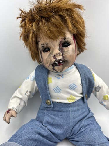 OOAK 21” Art Doll Baby Dracula Vampire Oddity Reborn Creepy Weird Original