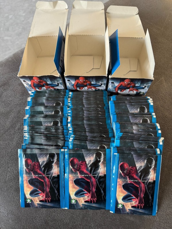 Spiderman 3  Preziosi  Collection 2007 3 Displays -150 TÃ¼Ten