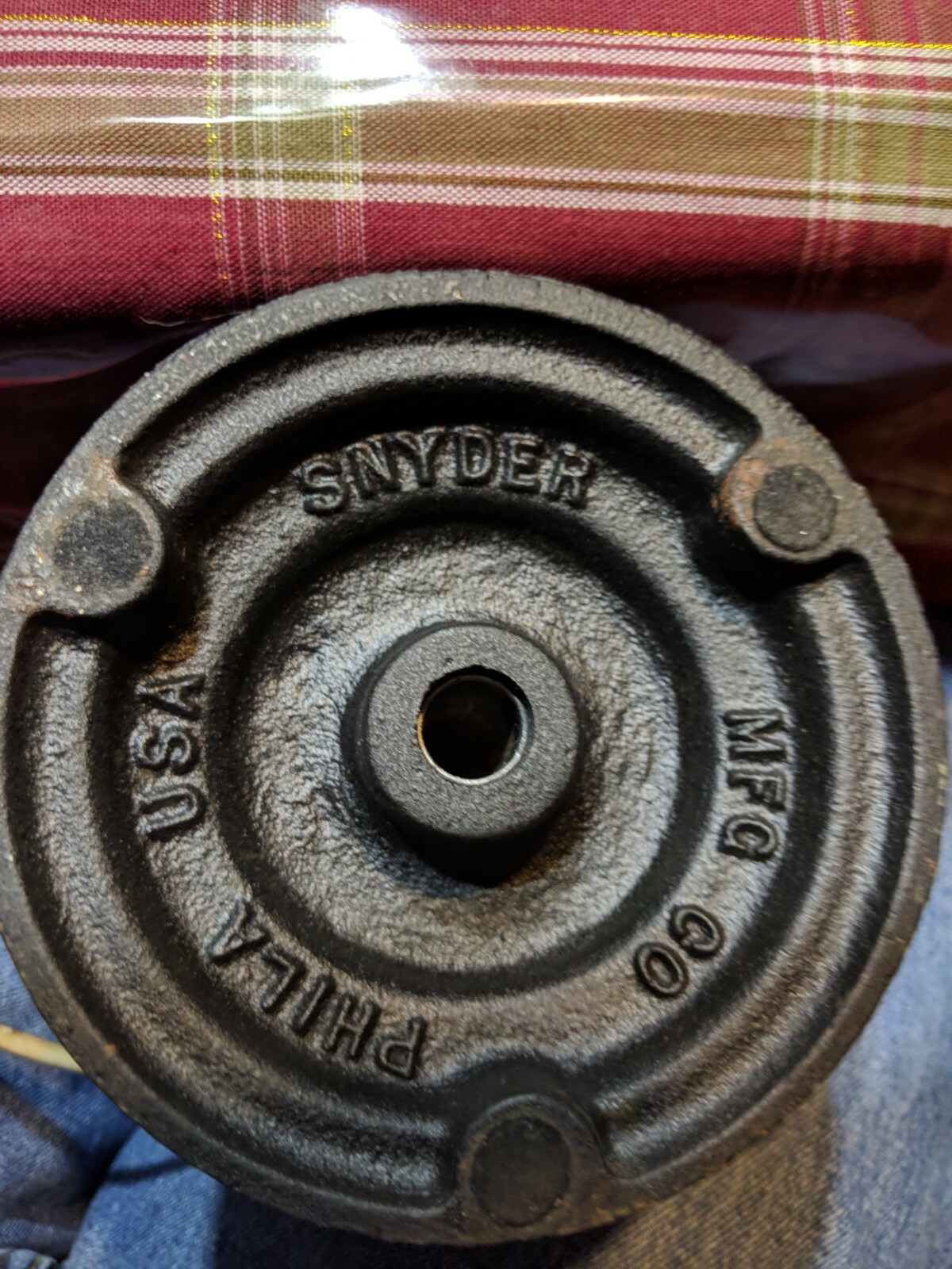 Vintage OLSON Bullet Mic Microphone With Snyder Stand Mint Untested Harmonica