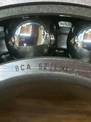 5211WLX BCA Angular Contact Besring w/snap ring 55mmx100mmx1-5/16'' 5211-ENR