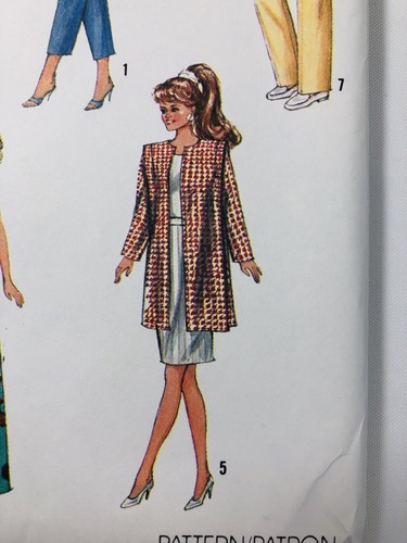 Simplicity Pattern 7928 Doll Clothes 11 1/2 Inch and 12 Inch Barbie Ken Uncut