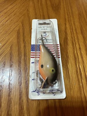 Vintage Luck E Strike Rogers World Champion Fishing Lure  2 1/2 
